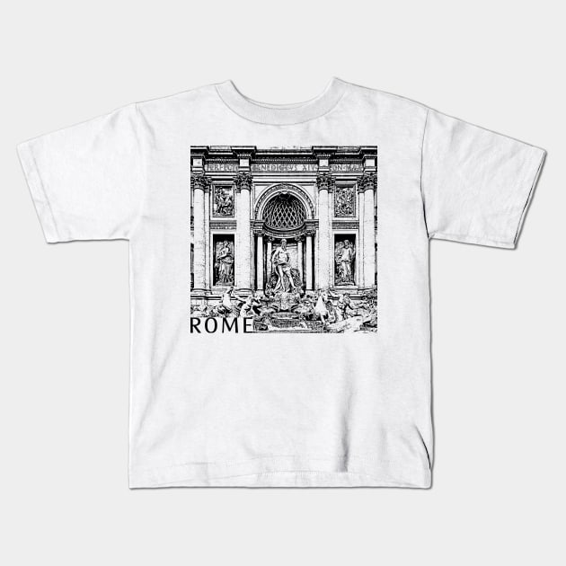 Rome Kids T-Shirt by TravelTs